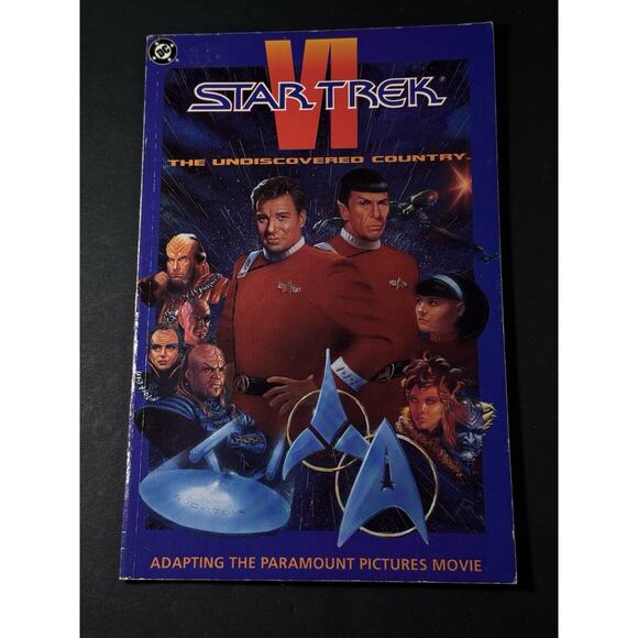 Star Trek VI The Undiscovered Country Movie Adaptation Bagged Very Fine- M - Picture 1 of 2
